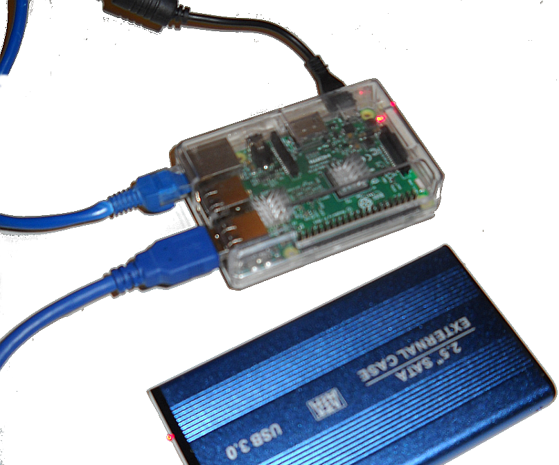 PI Hard Drive NAS Instructables