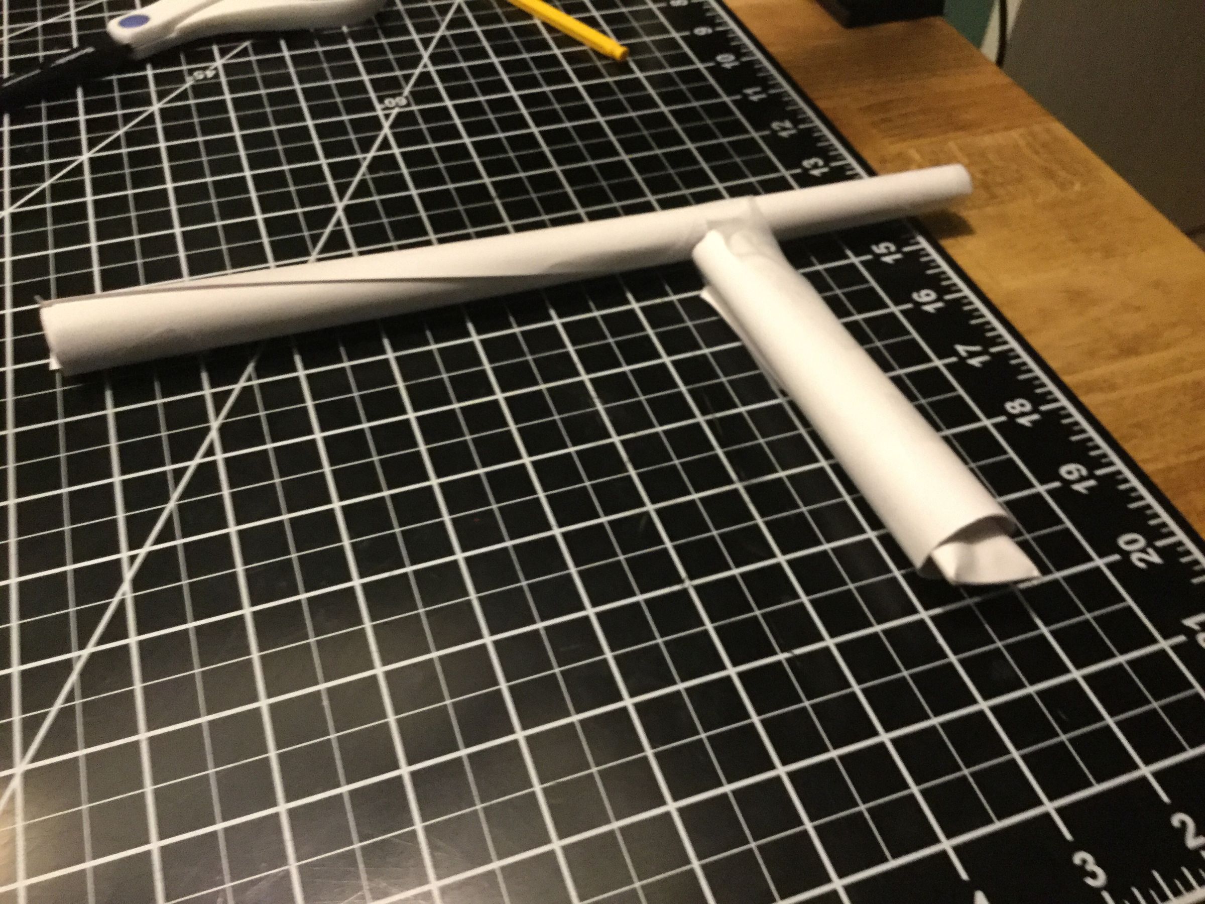 Paper Nerf Blowgun V2 With Handle and Magazine Style Dart Storage 4