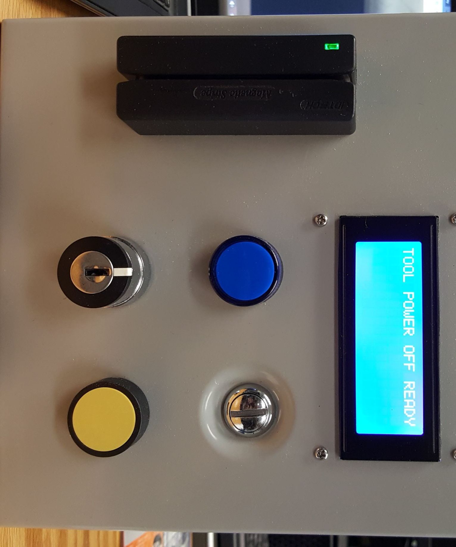 Card Reading Shop Power Switch