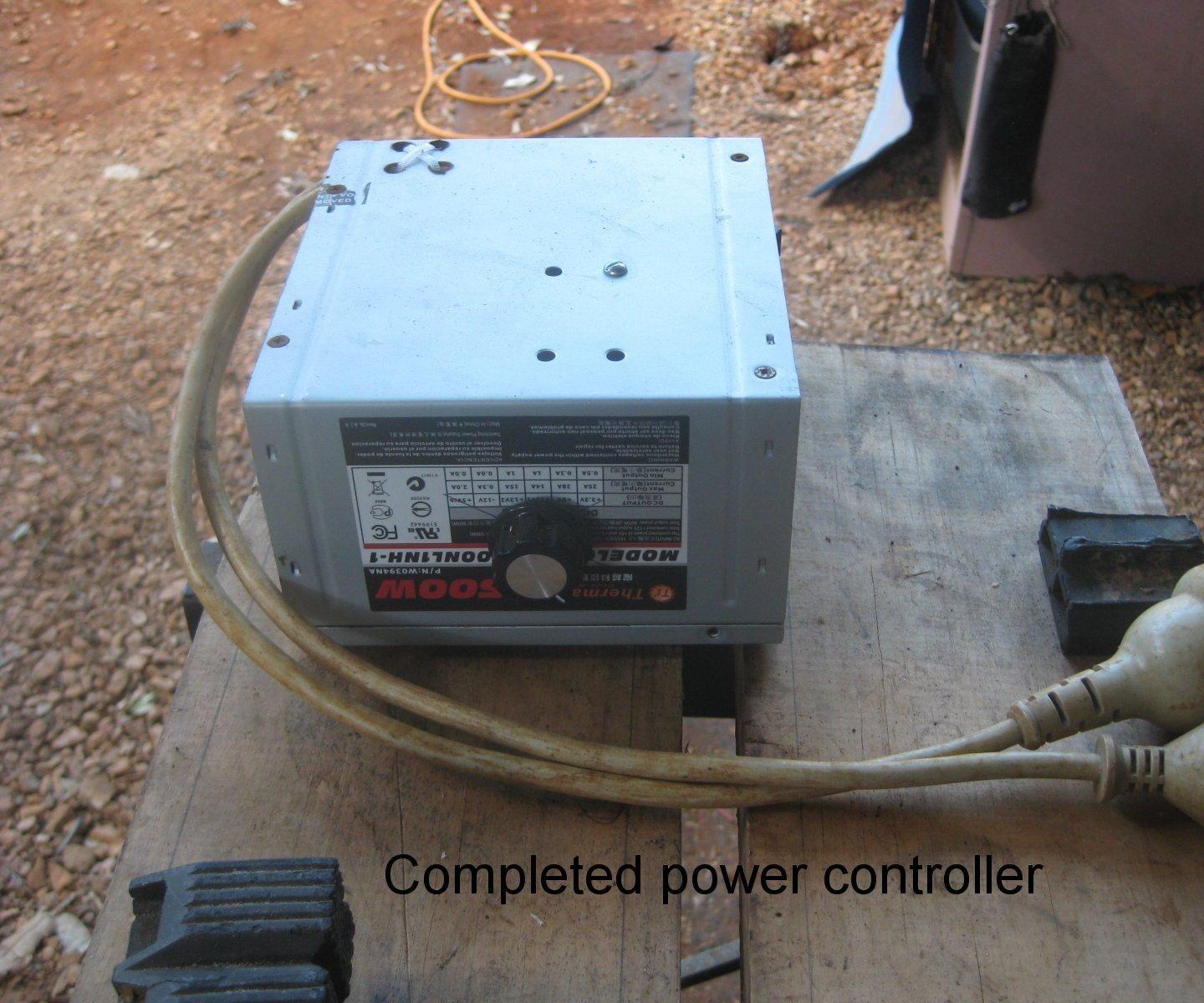 Power Controller for Hot Water Heater 4 Steps Instructables