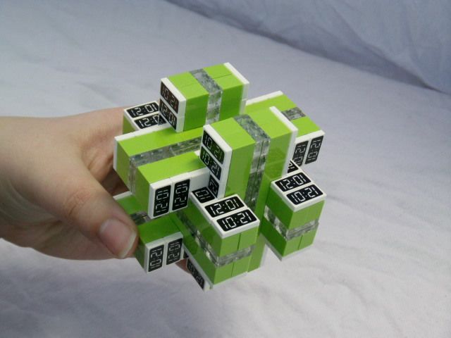 12 piece lego mechanical puzzle (lime time) DIY Project DIY Project Image