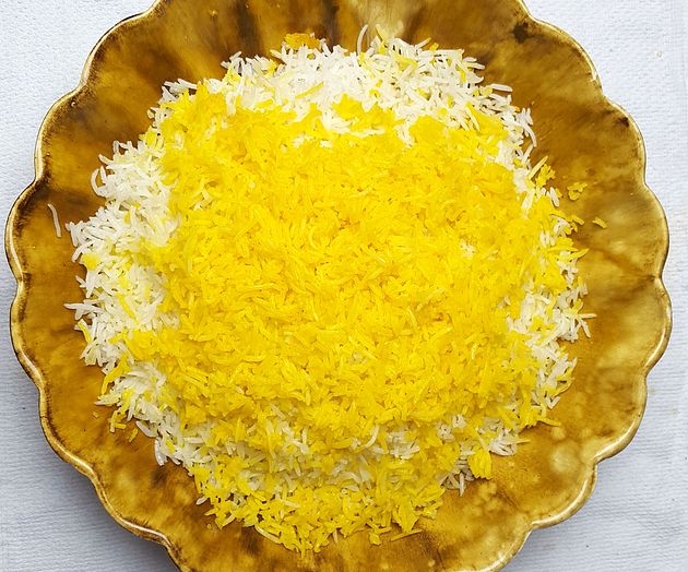 Persian Style Basmati Rice With TahDig (Crispy Rice) 10 Steps (with