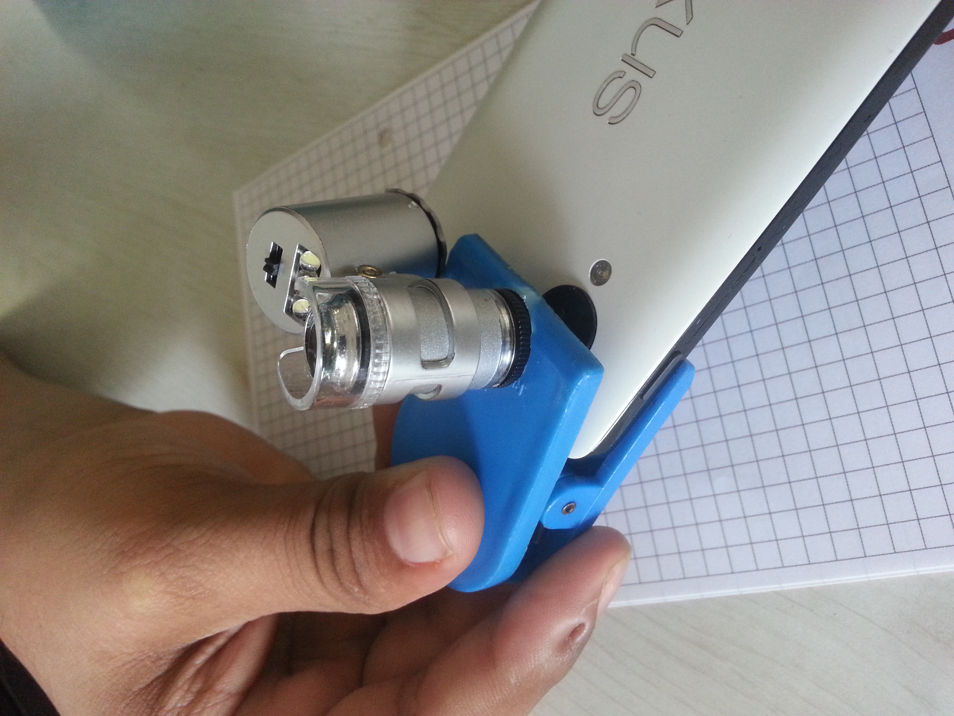 Microscope JIG for Phone Camera