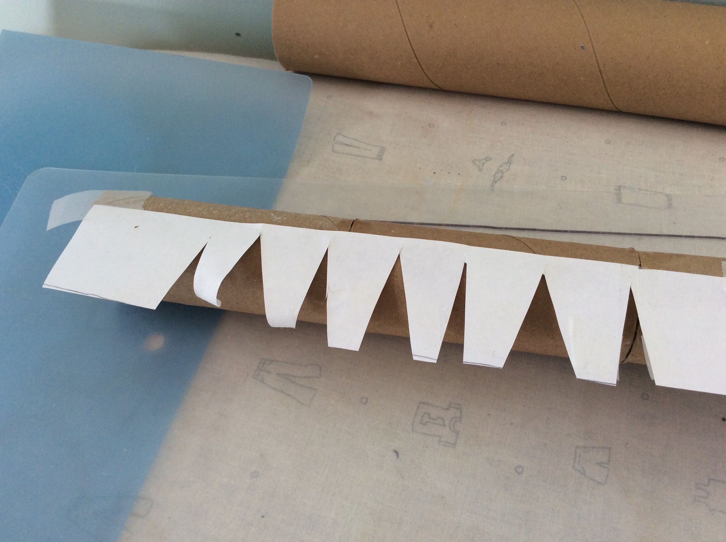 Large Cardboard Candy Canes 9 Steps Instructables