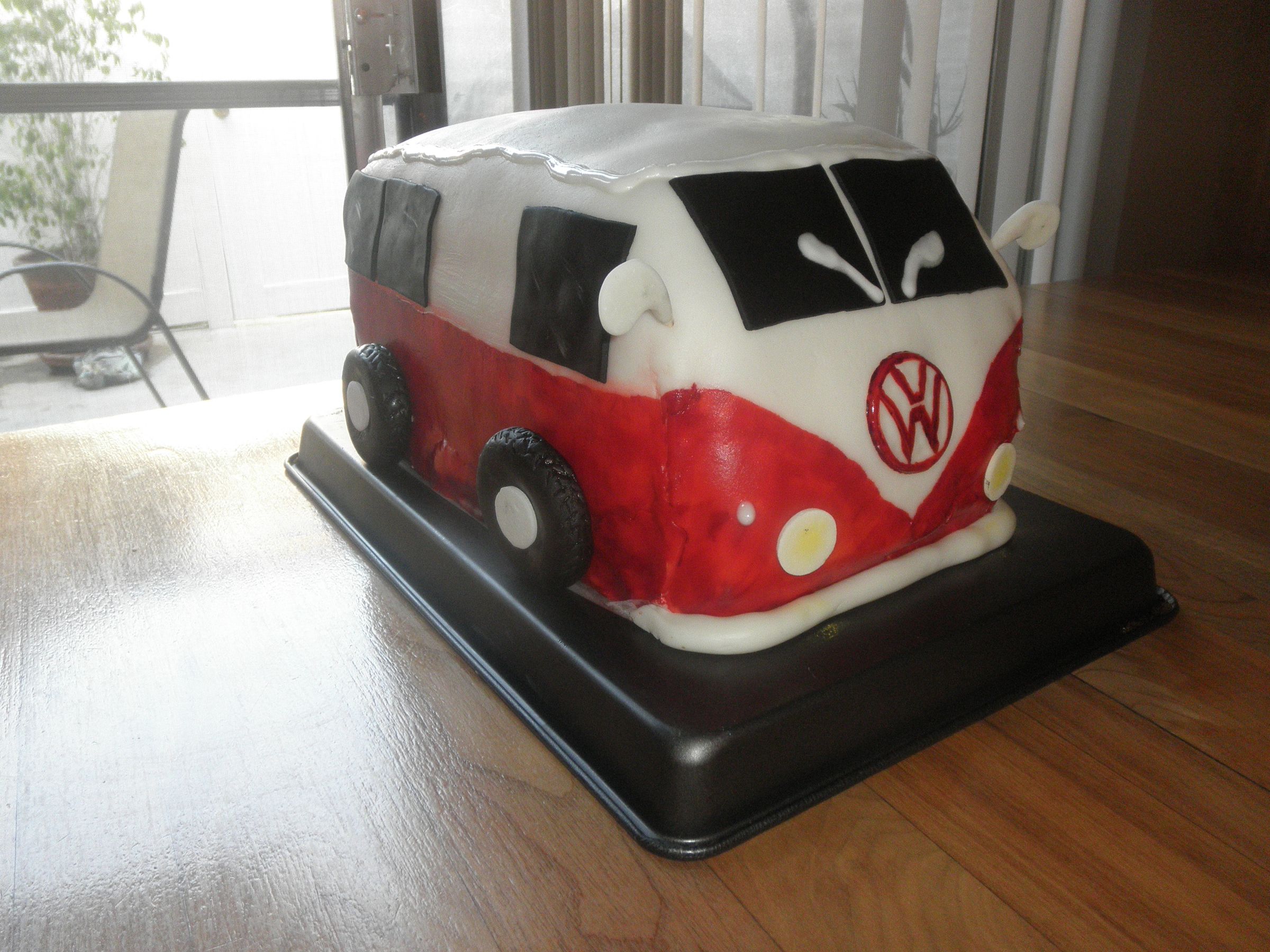 VW Bus Cake 3 Steps (with Pictures) Instructables