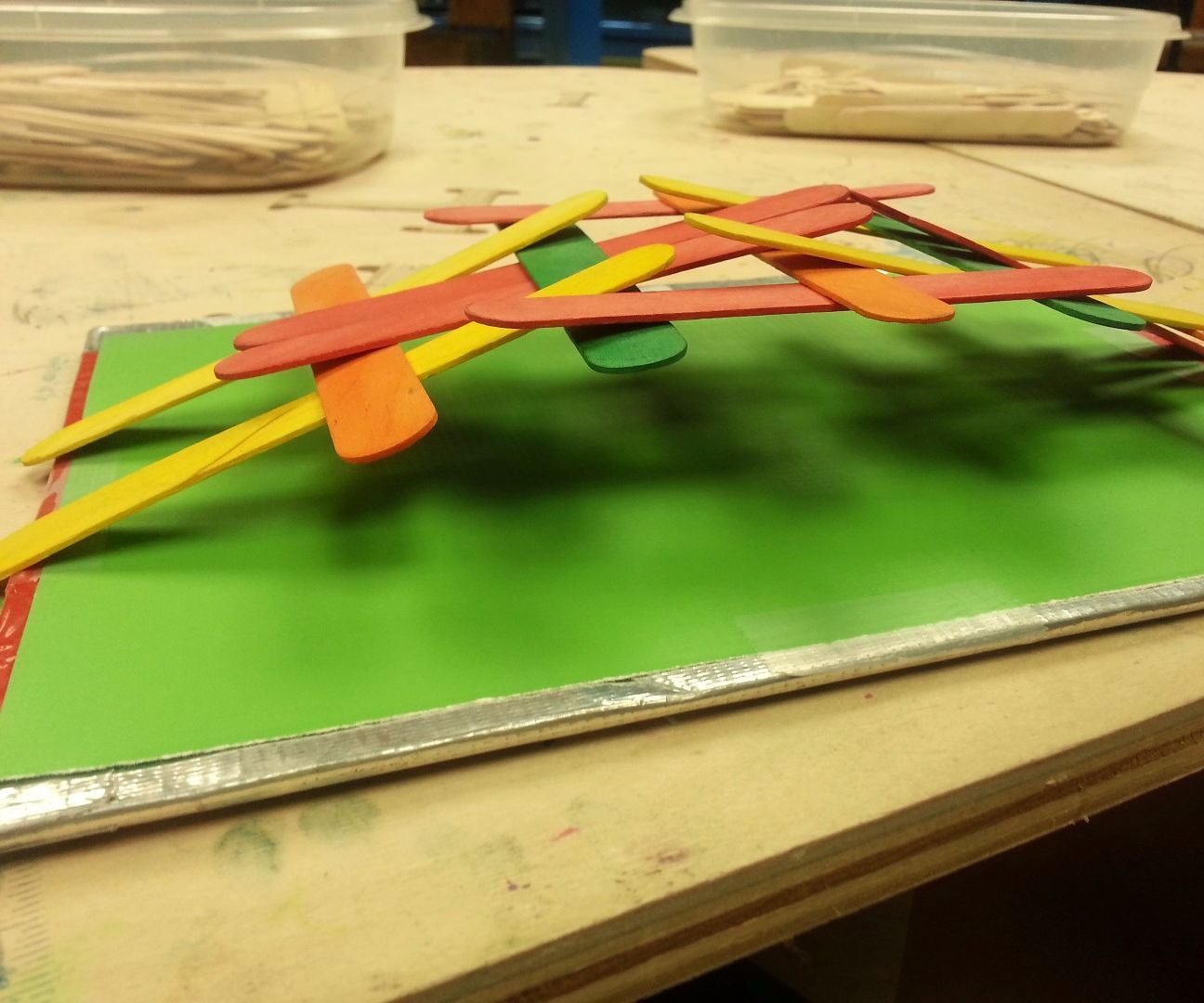 DIY guide for Da Vinci Popsicle Stick Bridge with step-by-step instructions