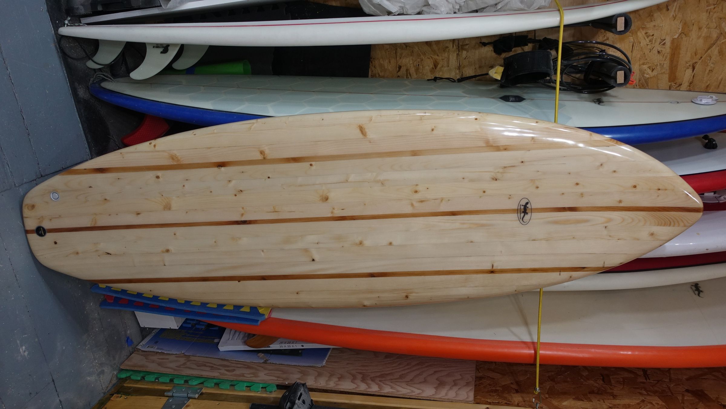 How to Make a Chambered Wooden Surfboard 18 Steps (with Pictures