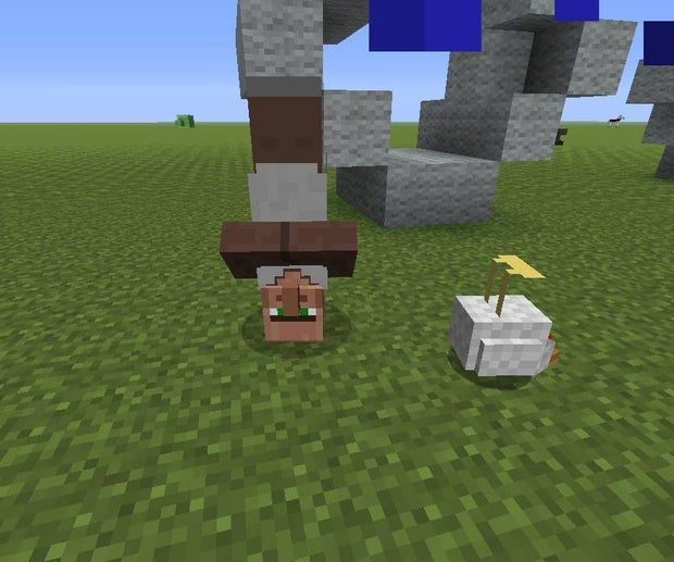 How To Make Mobs Turn Upside Down In Minecraft Instructables