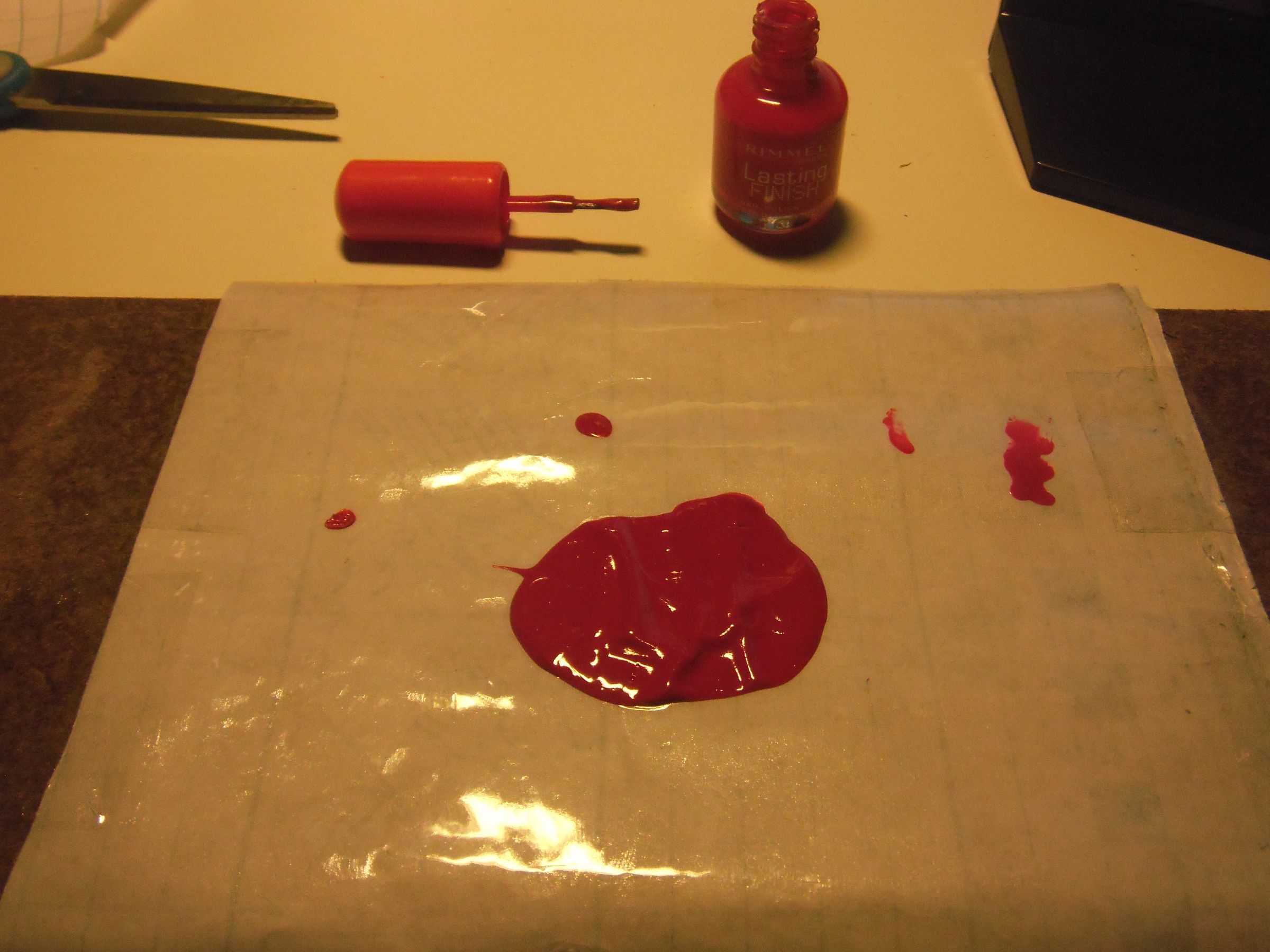 Nail Varnish Spill (Prank) 5 Steps (with Pictures) Instructables