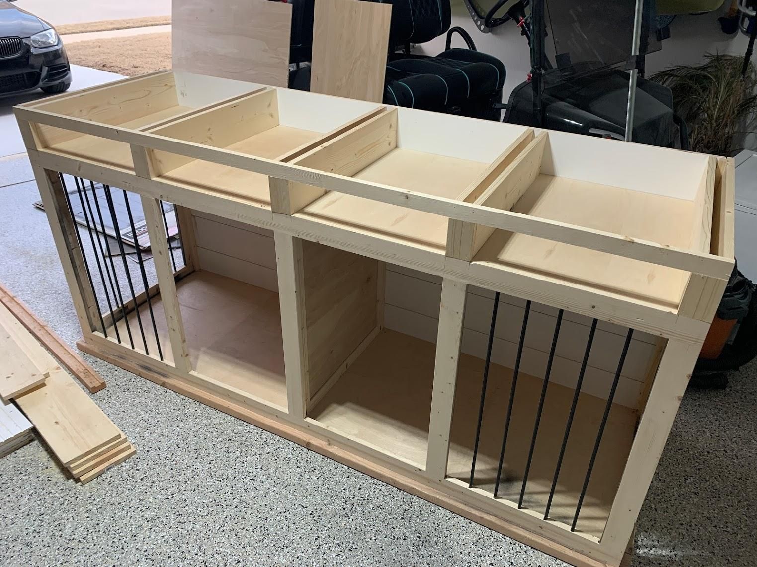 Large Double Dog Kennel TV Stand 9 Steps (with Pictures) Instructables