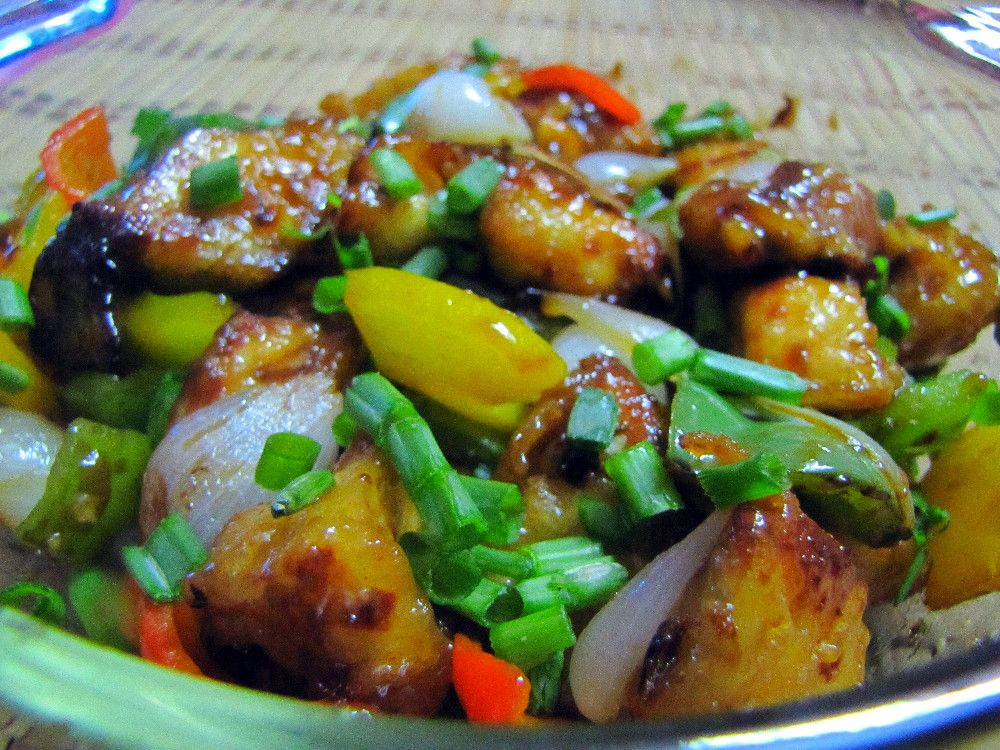 Chinese Chili Tofu 4 Steps With Pictures Instructables