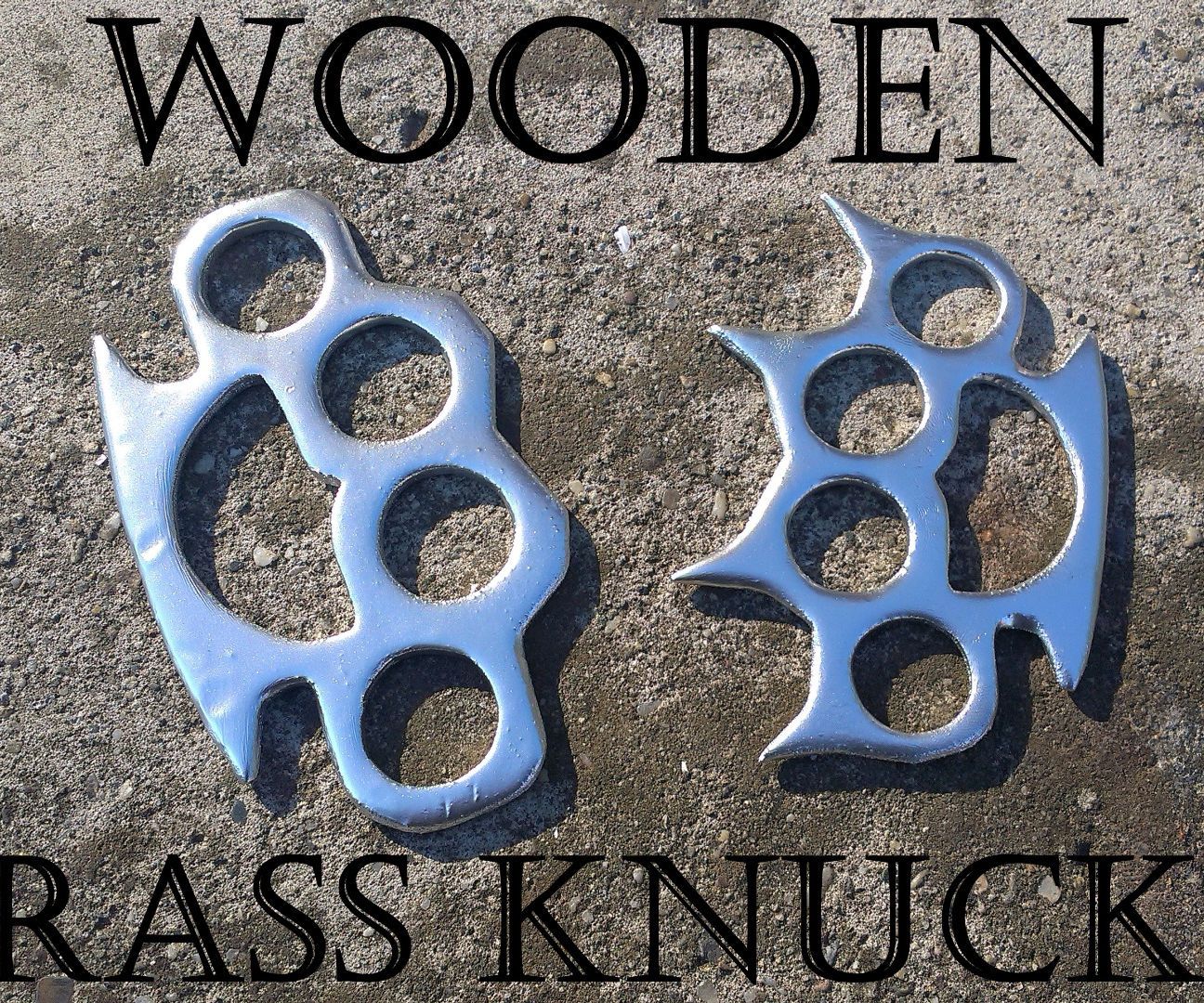 Brass Knuckles 5 Steps Instructables