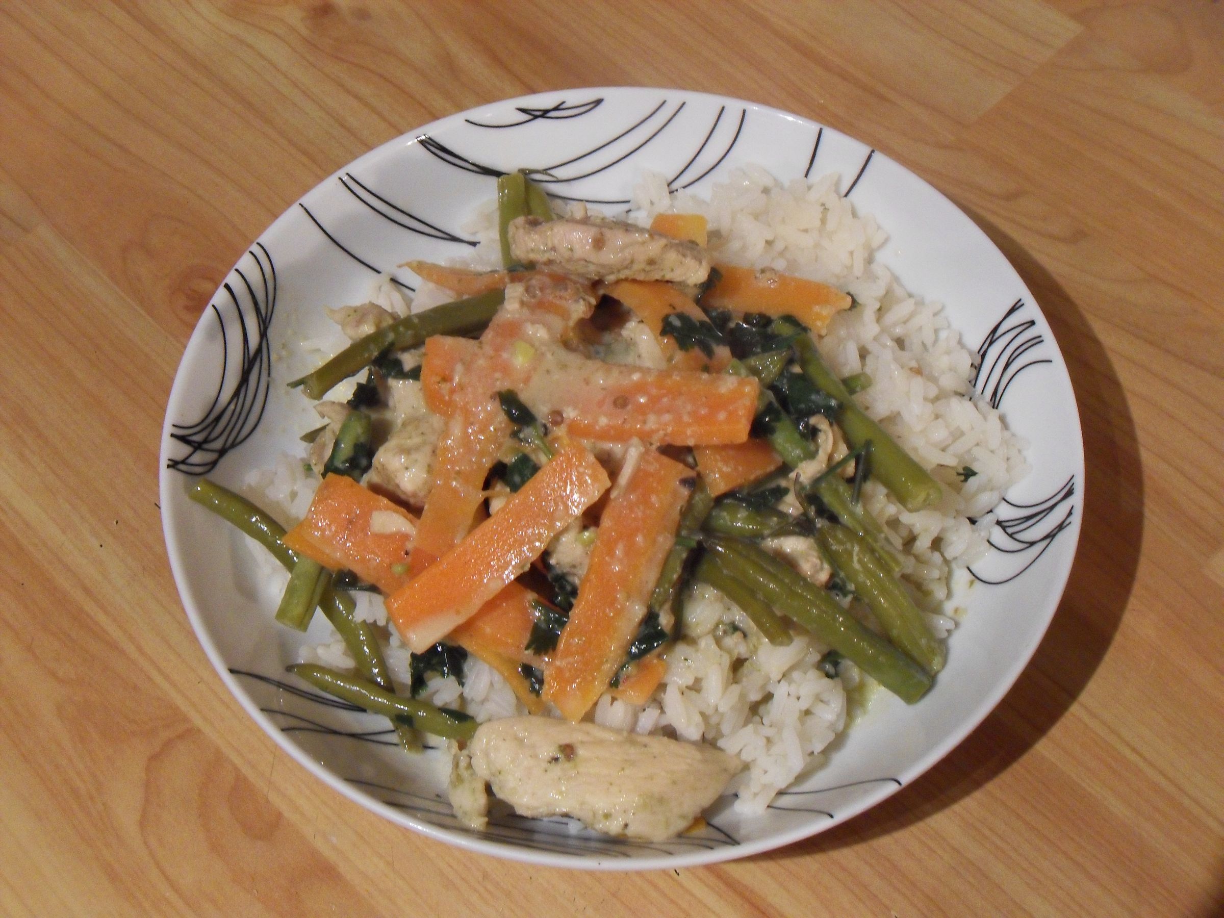 Green Thai Chicken Curry