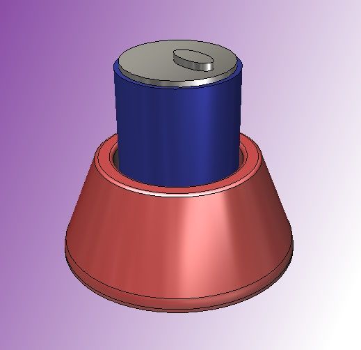 3D Printable No Tip Cup Coaster