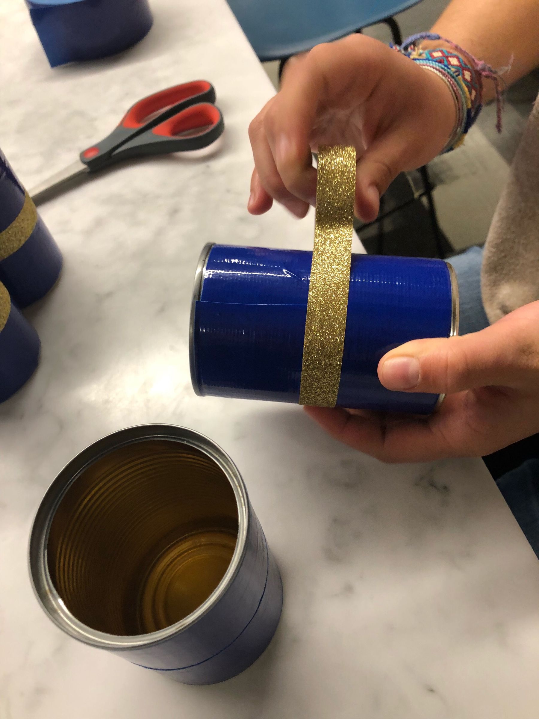 How to Make a Tin Can Utensil Holder 7 Steps Instructables