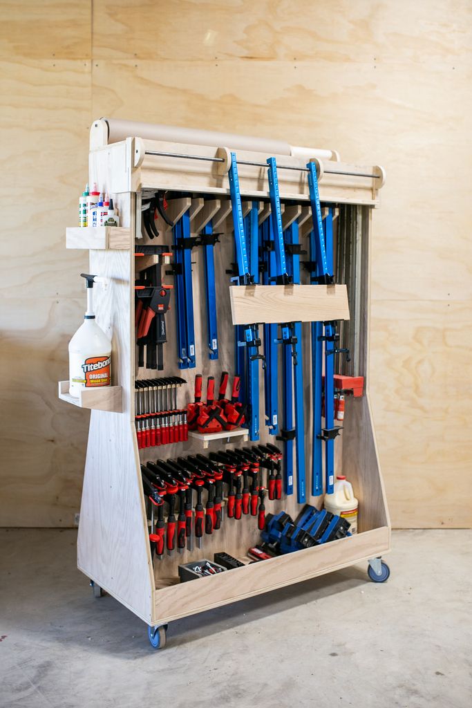 Rolling Parts Build Rack Diy Rolling Clamp Rack : 1 / Best of all, it smoothly rolls wherever ...