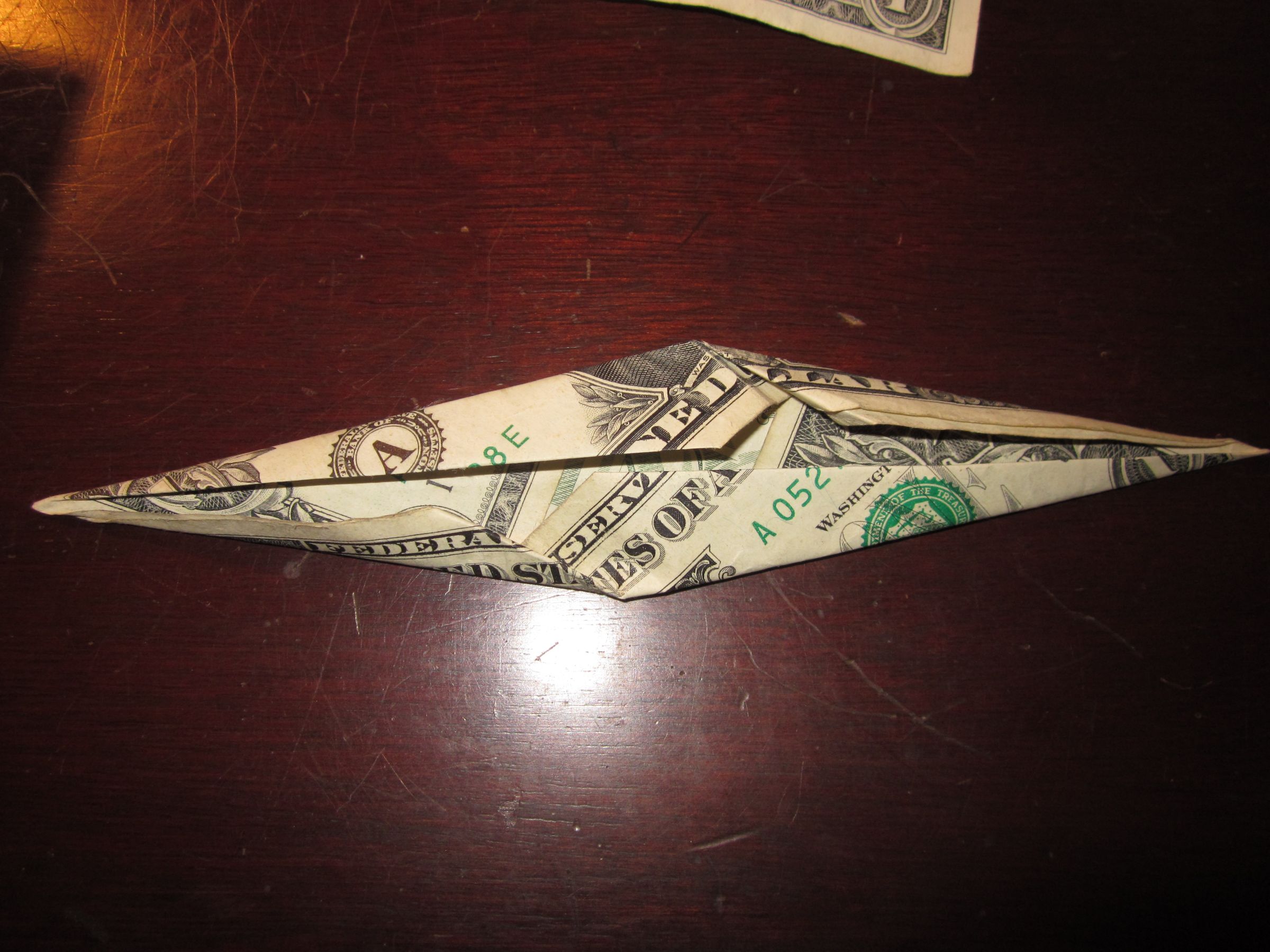 Origami Dollar Bill Dragon 4 Steps (with Pictures) Instructables