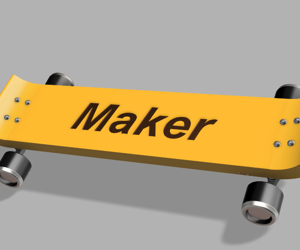 Maker Skateboard 3 Steps Instructables