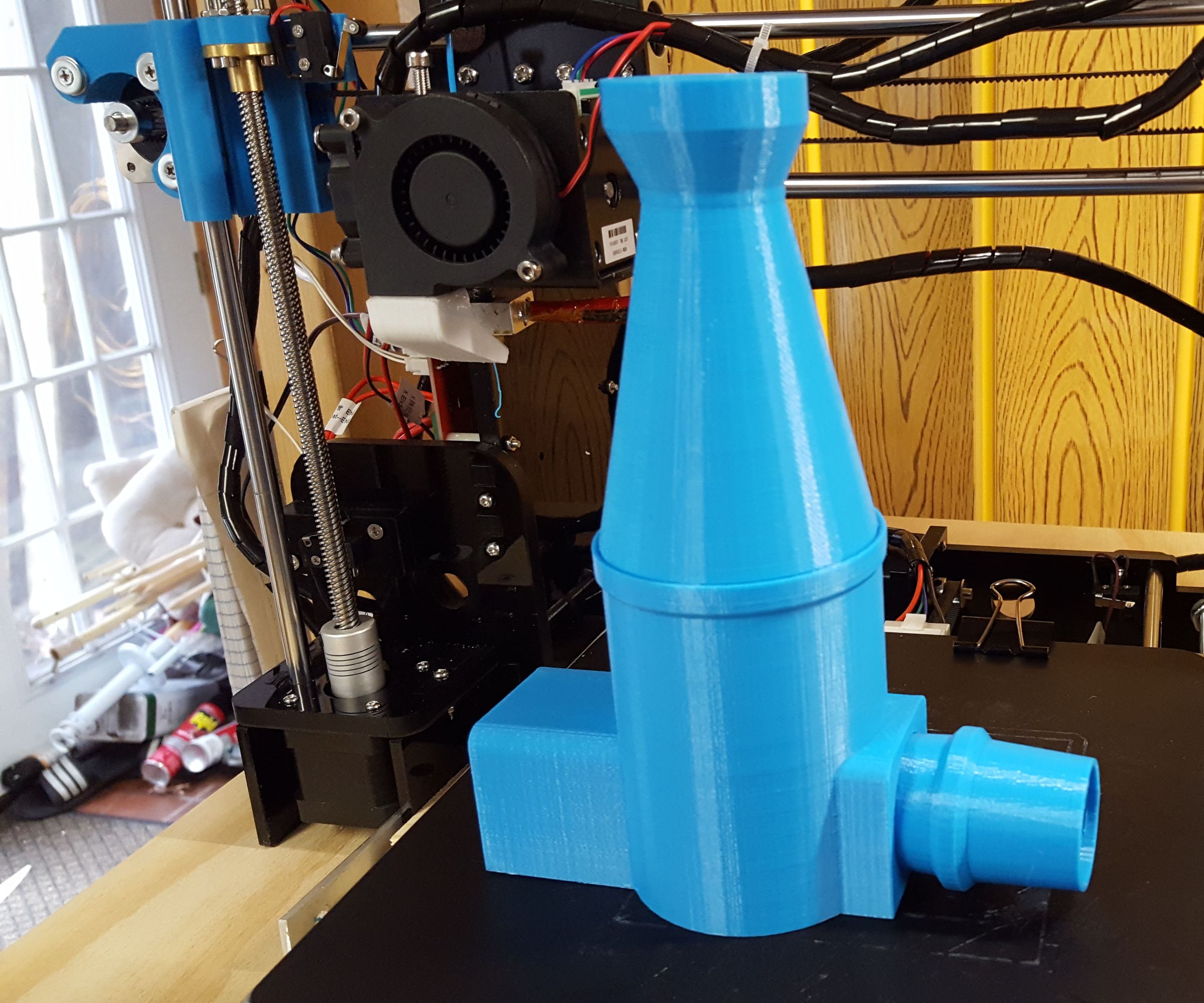 3d printed dust collector DIY Project DIY Project Image