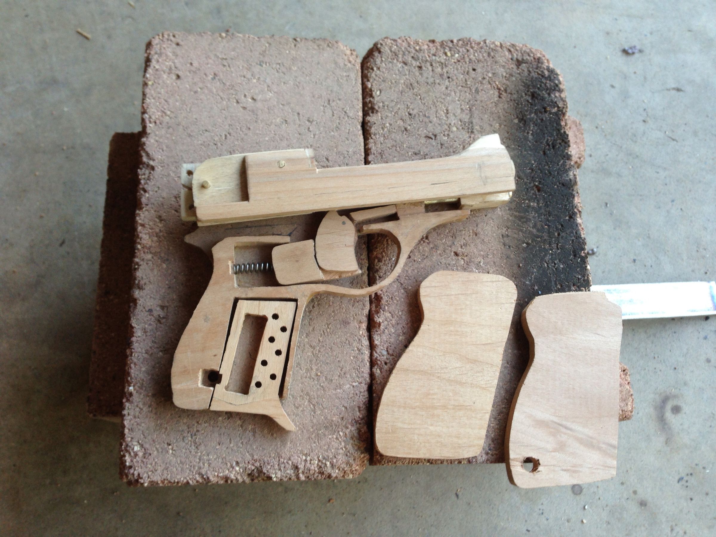 Wooden Rubber Band Gun 7 Steps (with Pictures) Instructables
