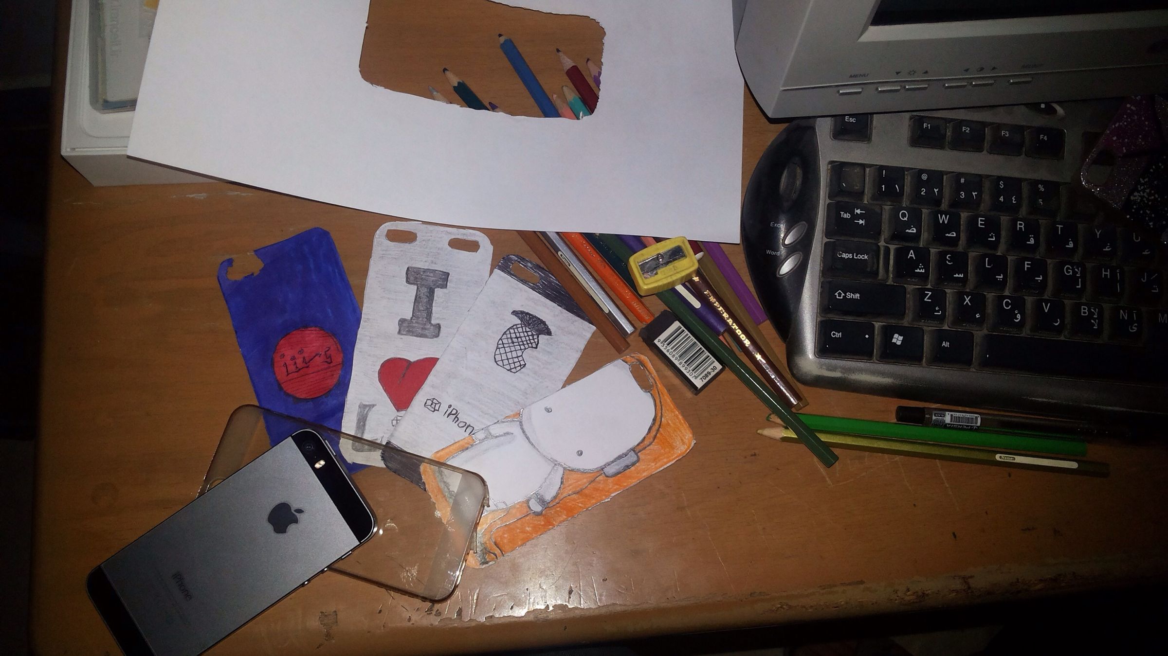 creative iphone5s case DIY Project DIY Project Image