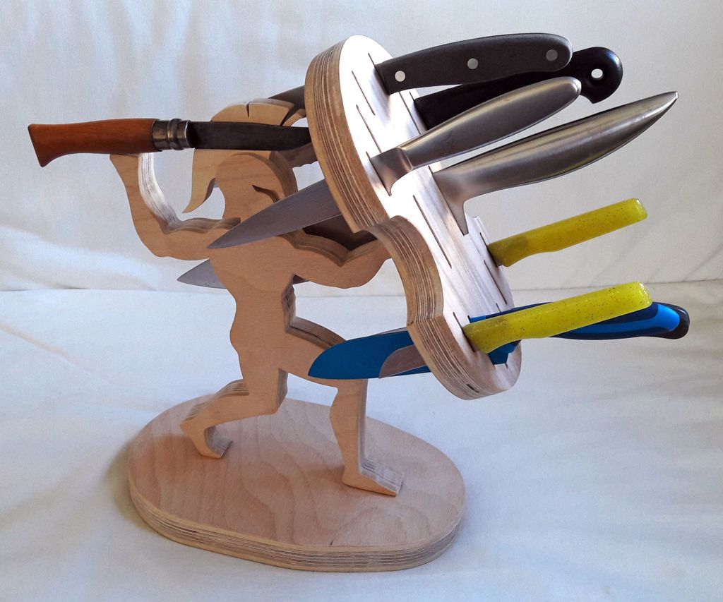 Warrior Knife Rack Warrior Knife Block Plans at Kate Ogilvy blog