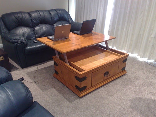 Coffee Table Upgrade 10 Steps With Pictures Instructables - Lift Up Coffee Table With Casters Coffee Table Upgrade 10 Steps With Pictures Instructables - Lift Up Coffee Table With Casters