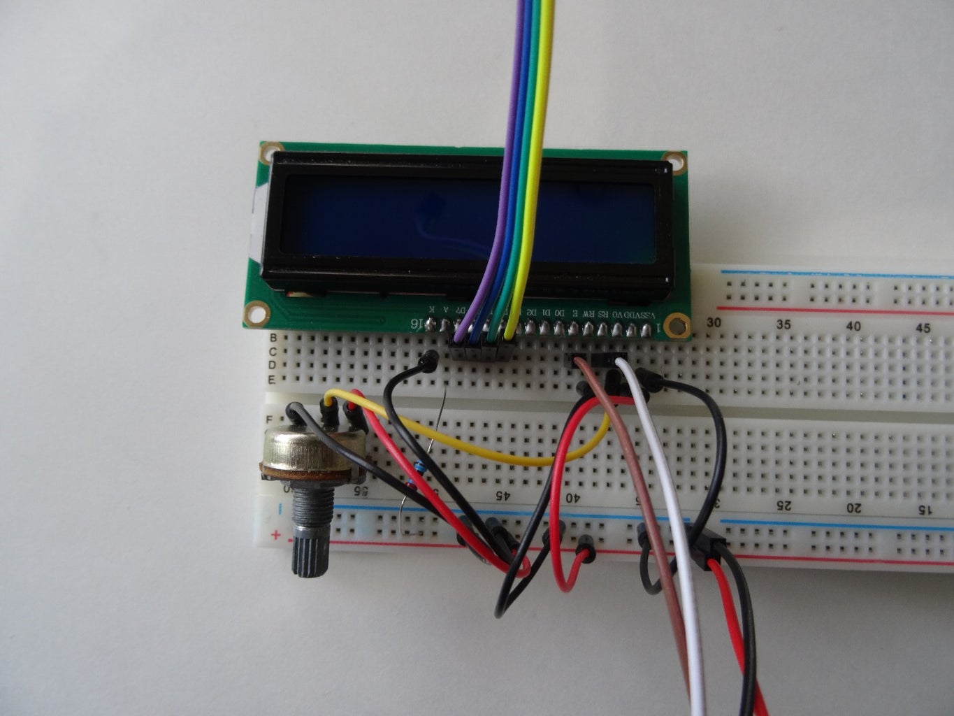 Arduino Nano: Directly Connected 2 X 16 LCD Display With Visuino : 10 ...