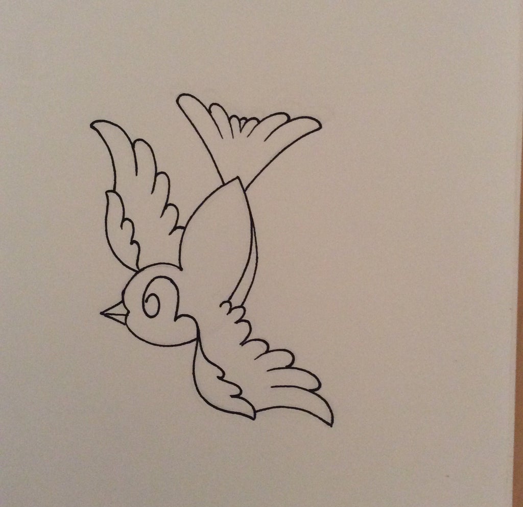 How To Draw A Swallow : 10 Steps (With Pictures) - Instructables