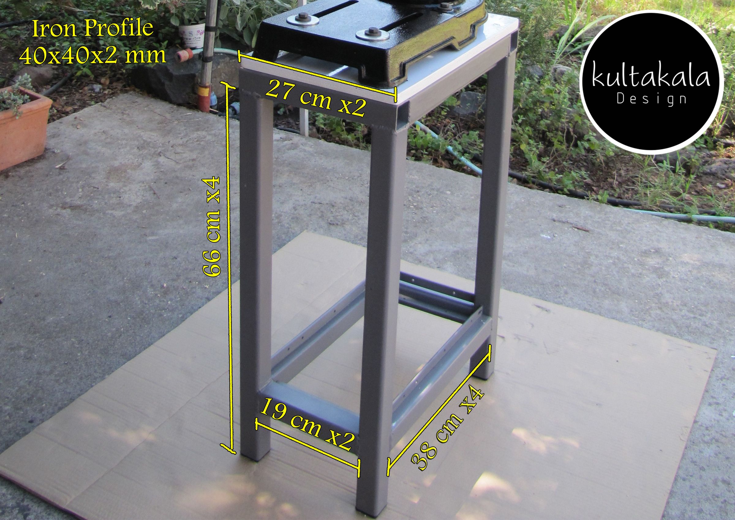 Drill Press Stand With Storage Space 