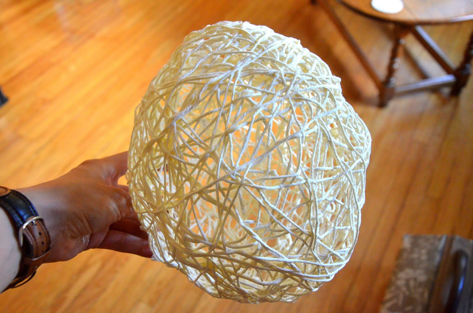 Hanging Yarn Ball Art 7 Steps (with Pictures) Instructables