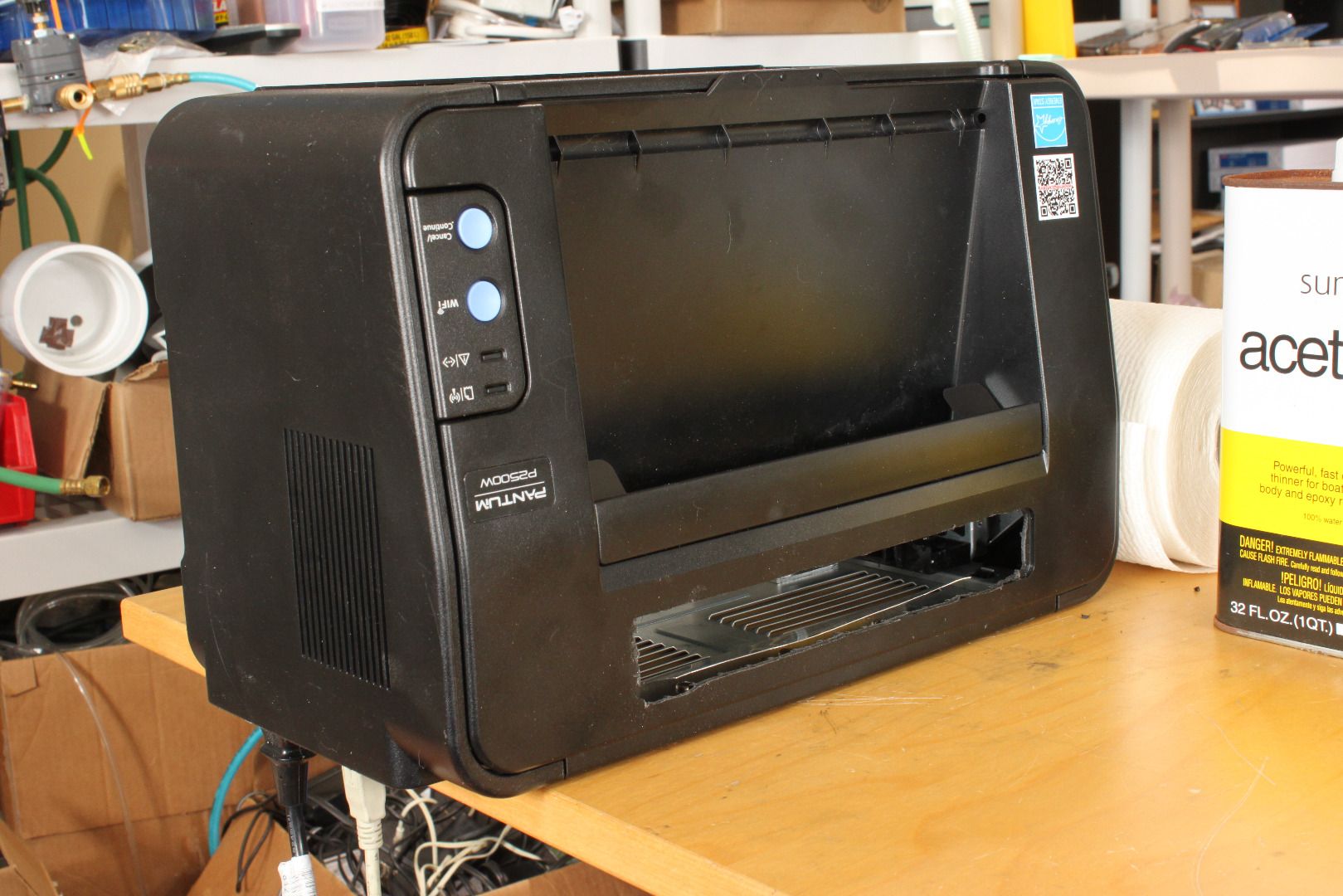 Modification of the Pantum 2502W for Direct Laser Printing of Printer
