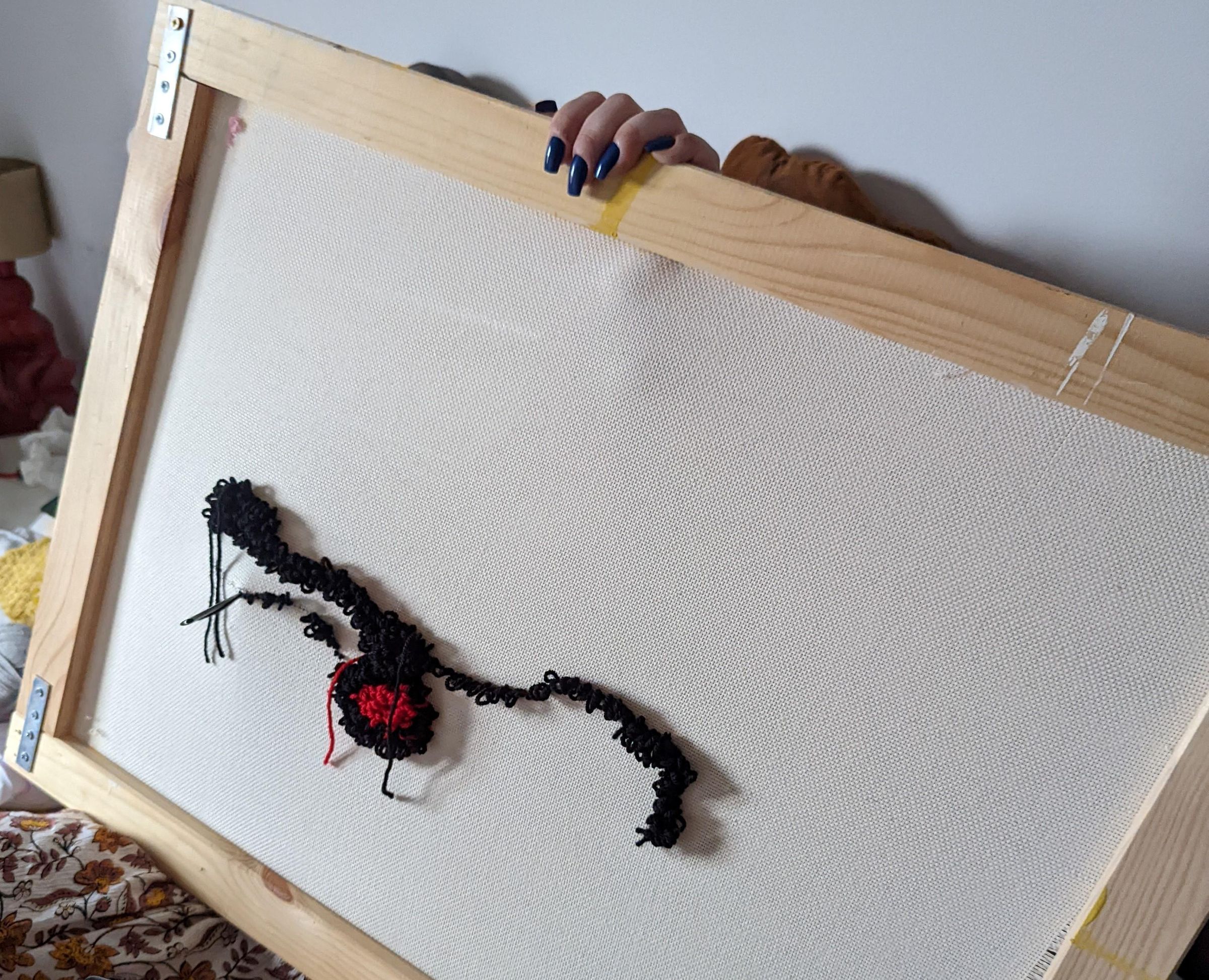 Rage Rug Express Your Anger With a Punch Needle 13 Steps (with