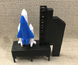 Mini Space Project mini staple space shuttle DIY Project - Step-by-Step DIY Project ...