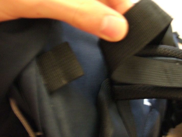 repairing backpack strap