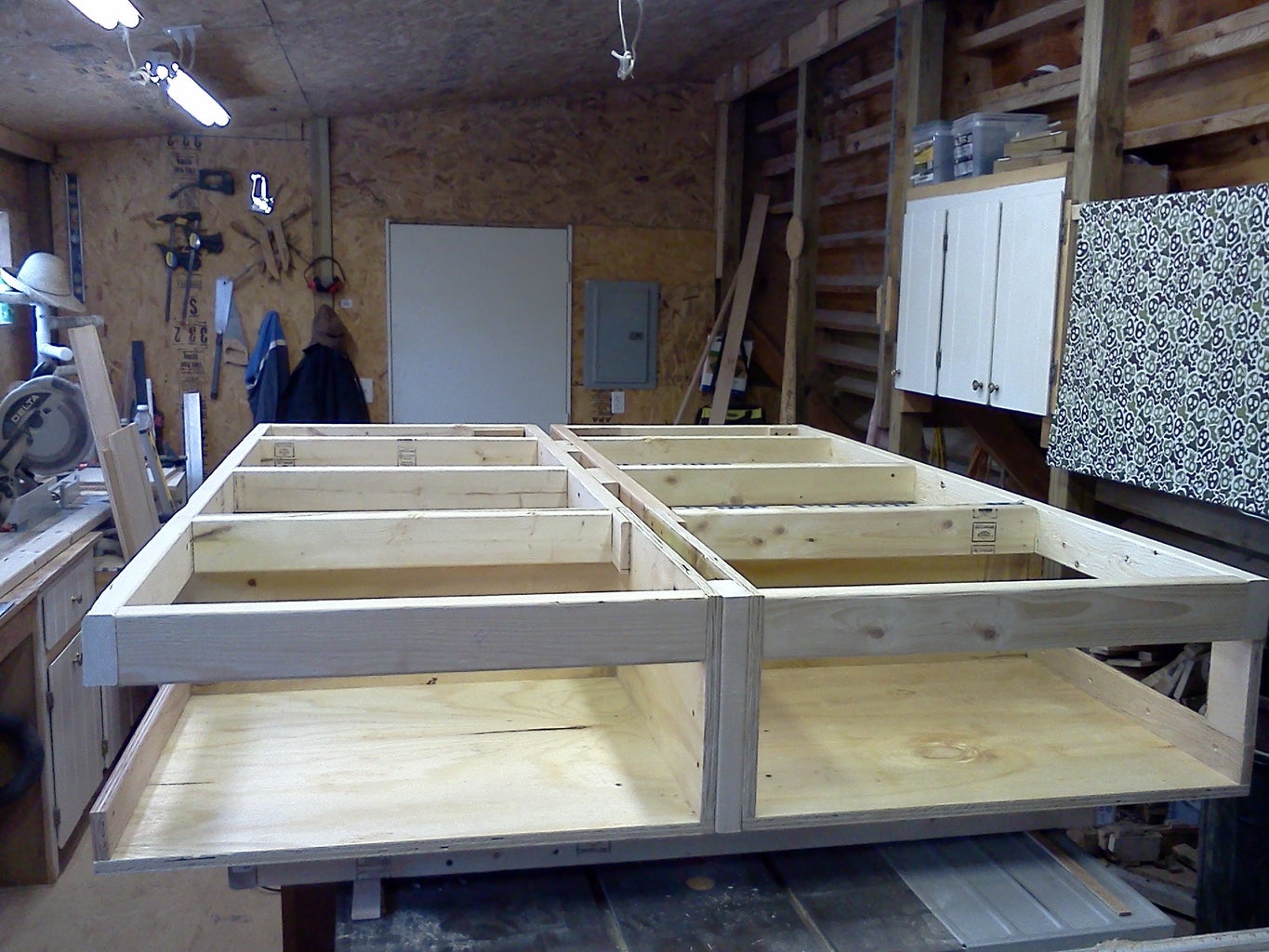 Каркас подиума для кровати