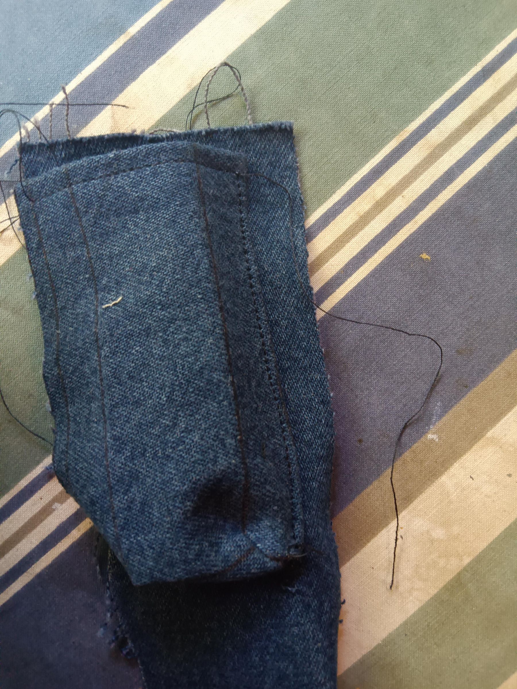 Utility Sling Bag From Old Pants 8 Steps (with Pictures) Instructables