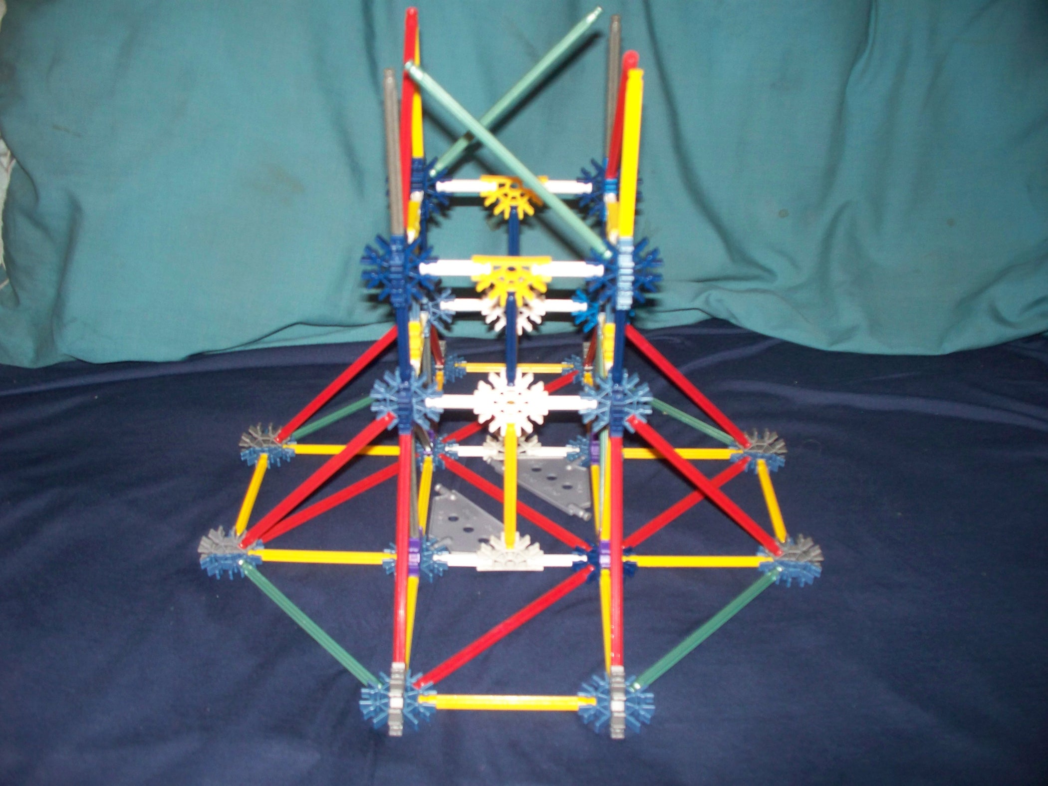 Knex Crane Part1 of 9 the Stand Instructables