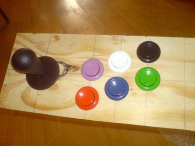Controles - Montaje de los botones