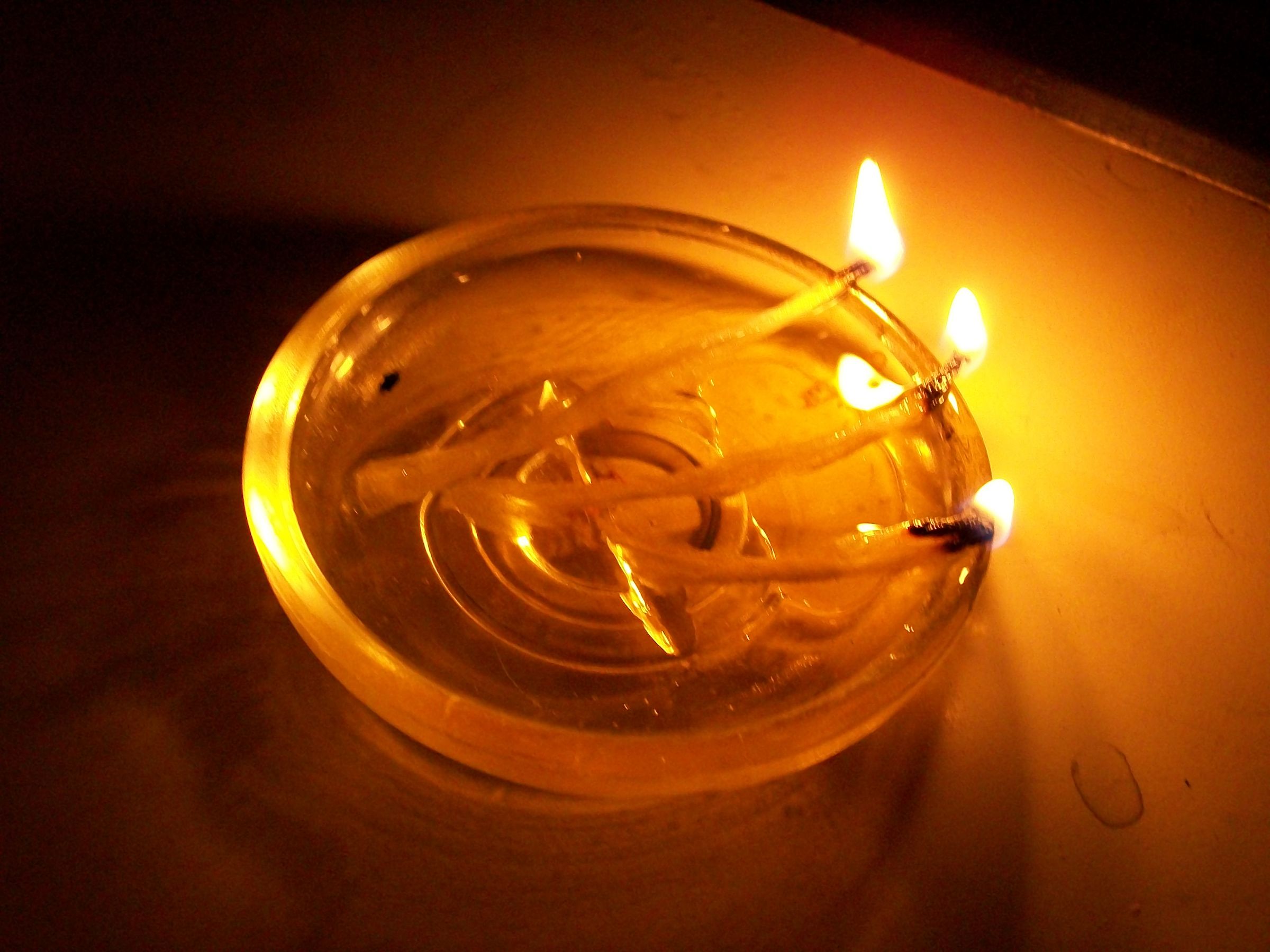 Using USED COOKING OIL for Survival Candles Instructables