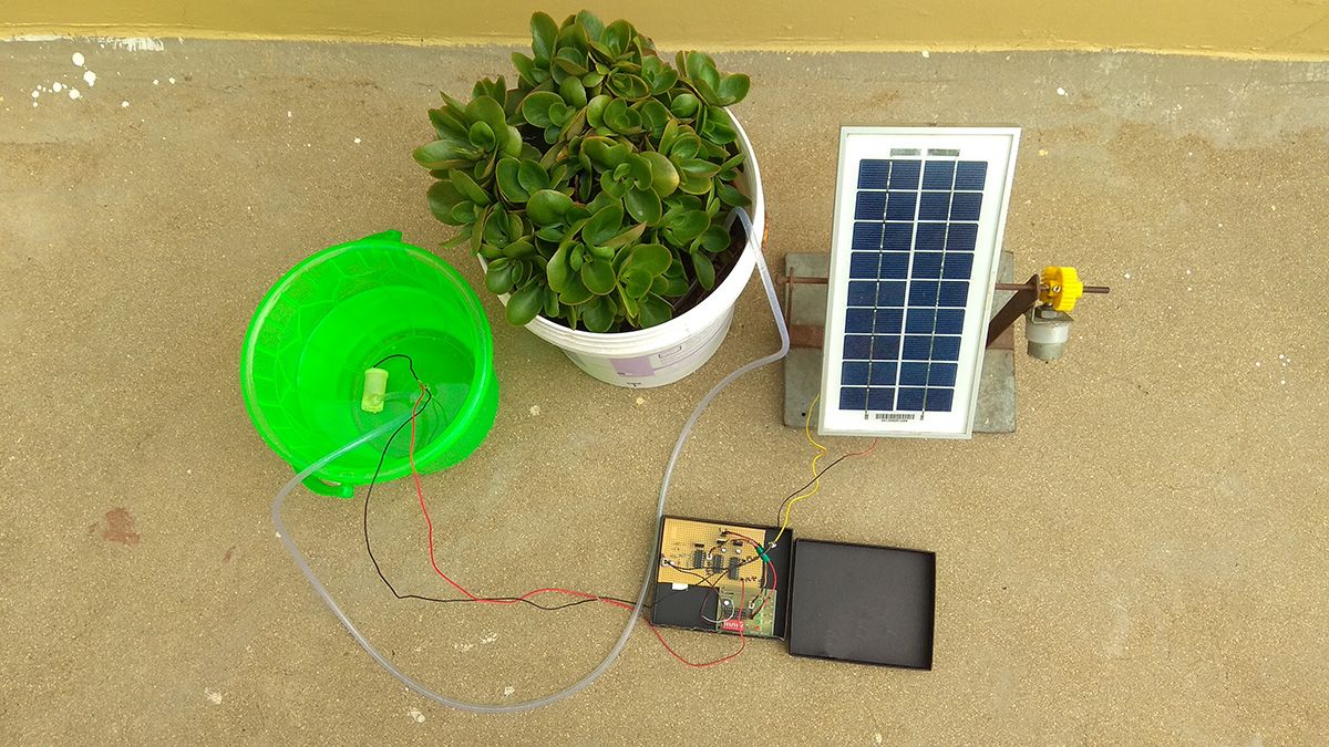 Solar Powered Watering System 