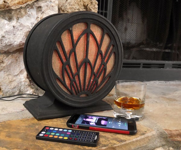 Art Deco Speaker With Amazon Echo Dot