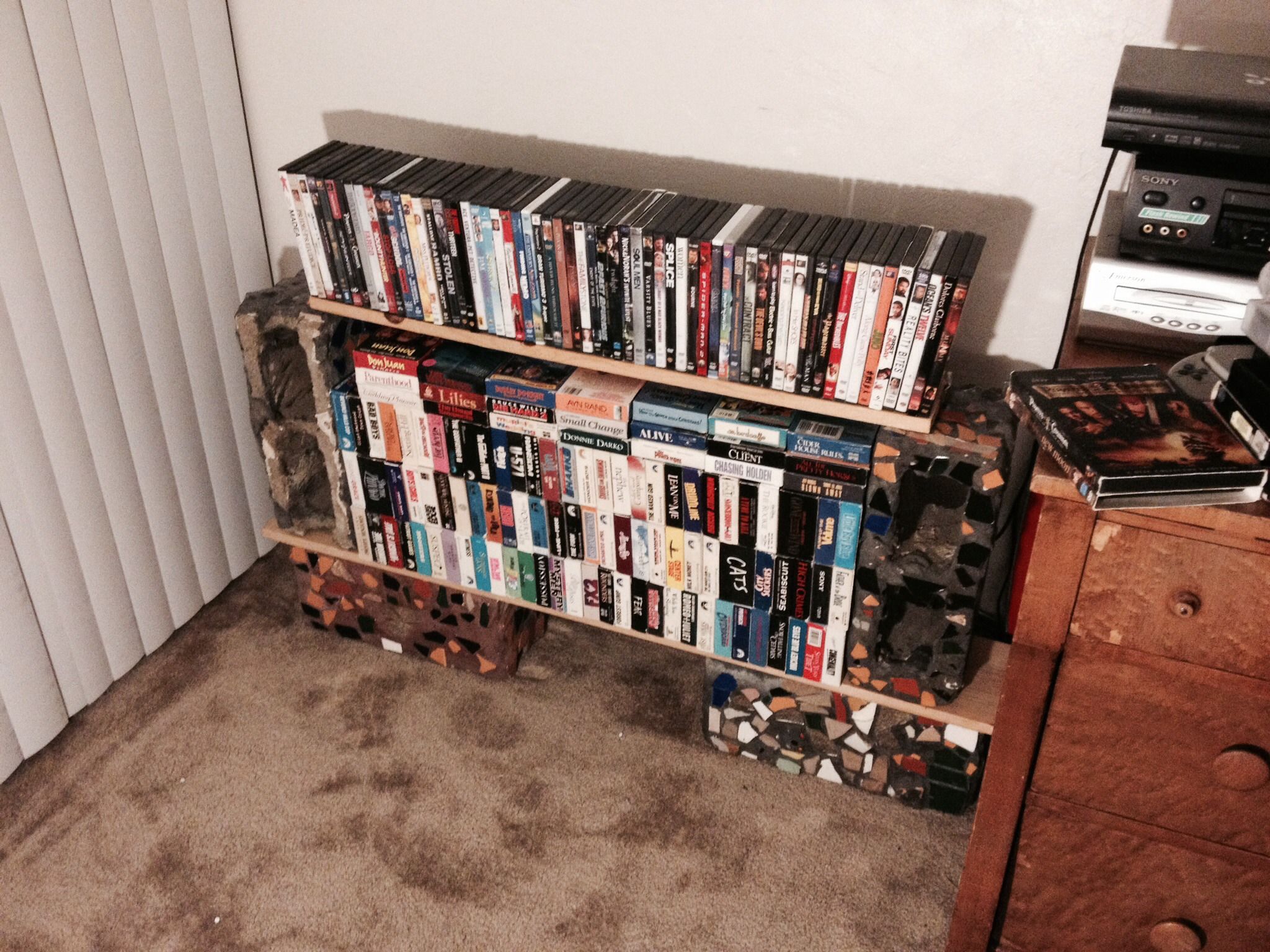 Diy Movie Shelves Instructables
