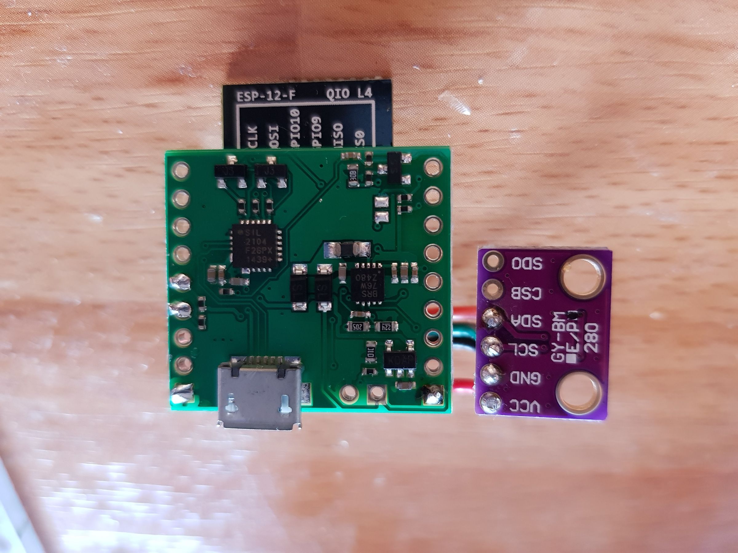 ESP8266, BMP280, MQTT Weather Station 4 Steps Instructables