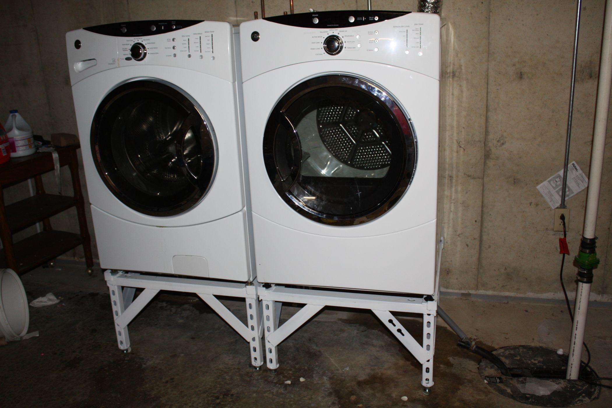 Steel Washer/Dryer Stand With Adjustable Legs 10 Steps (with Pictures