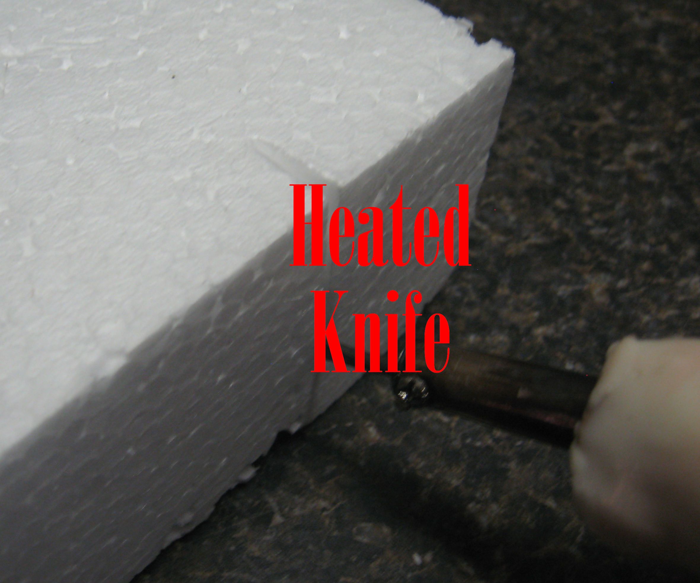 recycling an old soldering iron into a heated knife DIY Project DIY Project Image