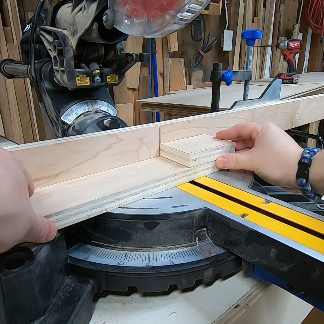 Simple Stop Block System for Miter Saws 6 Steps (with Pictures