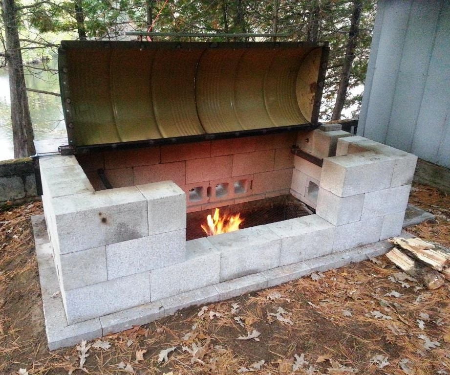 Large Rotisserie Pit BBQ 13 Steps (with Pictures) Instructables