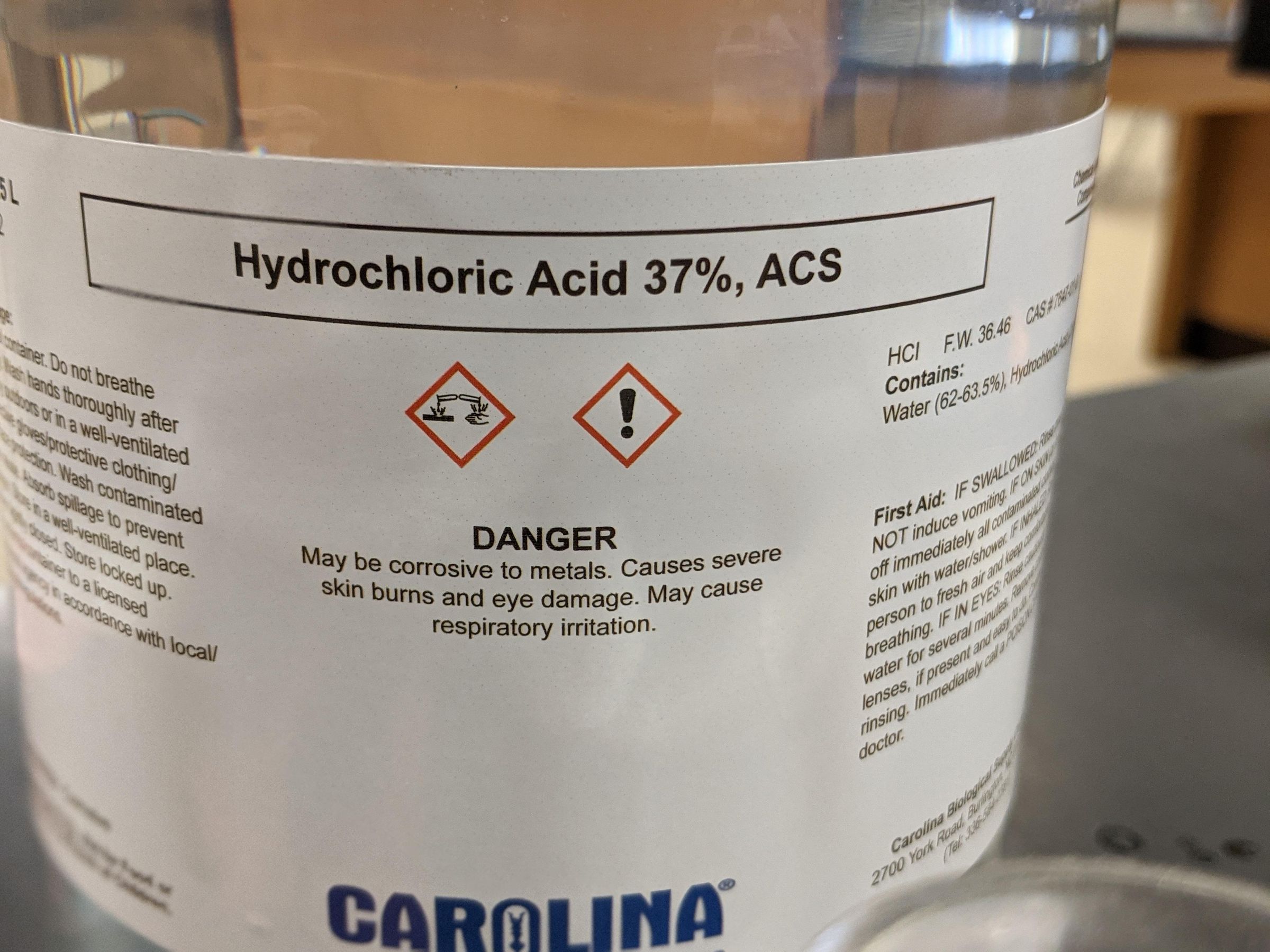 Foil + Hydrochloric Acid = Awesome Chemistry Experiment 3 Steps (with