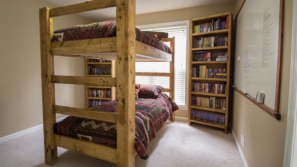 Easy And Strong 2x4 2x6 Bunk Bed 6 Steps With Pictures Instructables - Diy Full Size Bunk Beds Plans Easy And Strong 2x4 2x6 Bunk Bed 6 Steps With Pictures Instructables - Diy Full Size Bunk Beds Plans